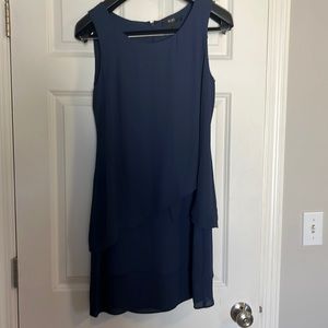 BCBG navy mini dress. Size 8. So pretty.